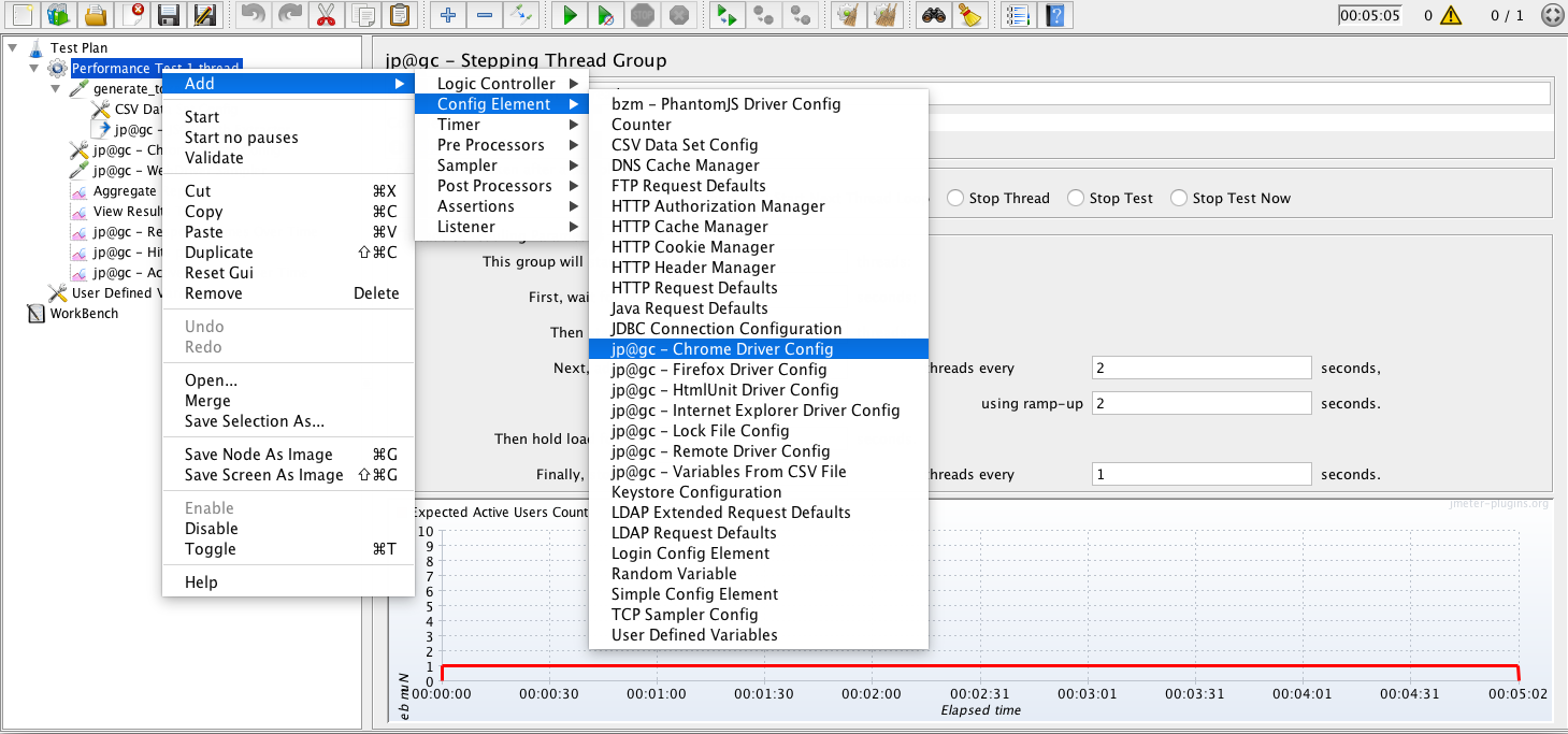 apache jmeter follow links from a page